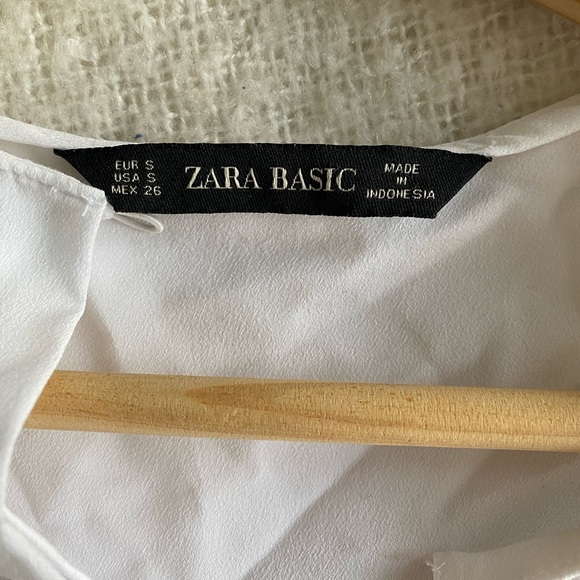 ZARA | white blouse - Picture 8 of 9